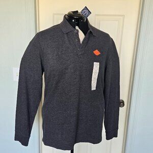 Polo Shirt, Men’s Grey, Super Soft, Size Large